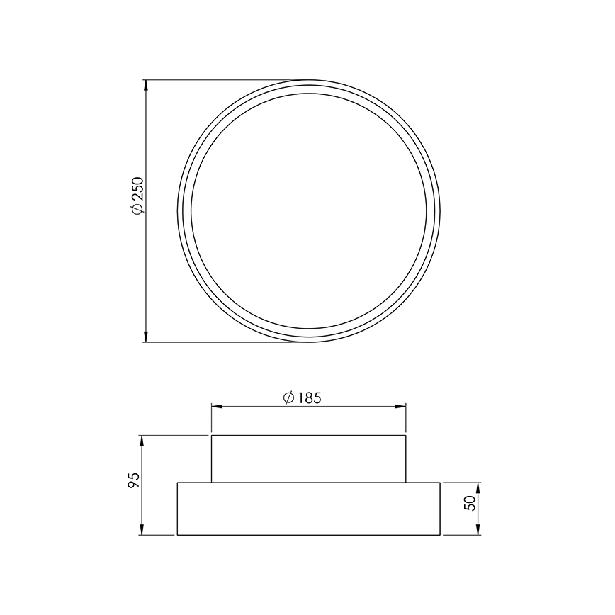 Fabas 3229/61/102 - Technische Leuchte HATTON 1xE27/42W/230V IP65