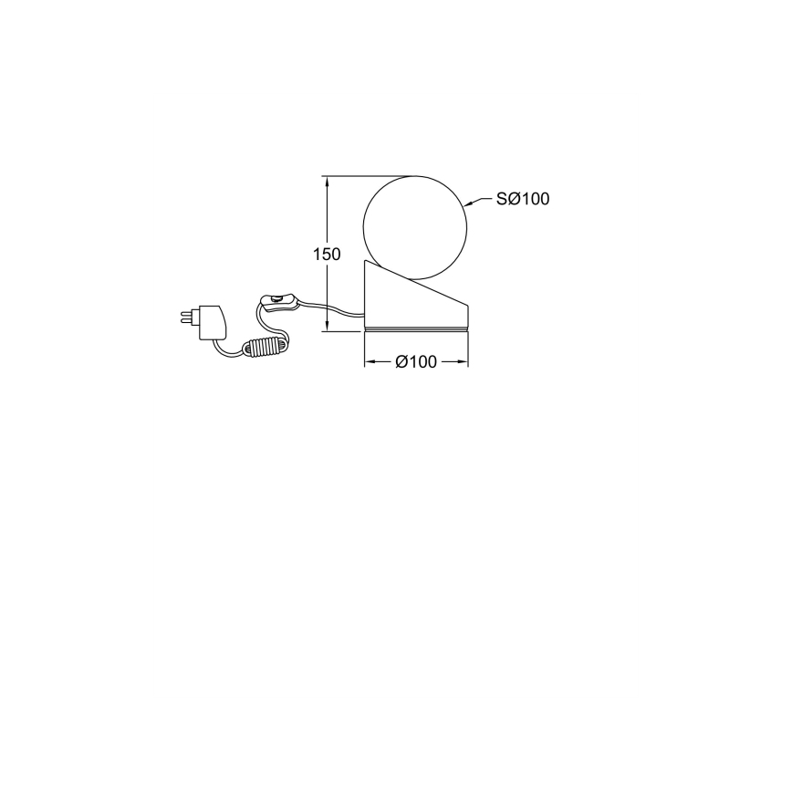 Fabas Luce 3360-30-102 - LED Dimmbare Touch-Tischlampe GRAVITY LED/5W/230V weiß+