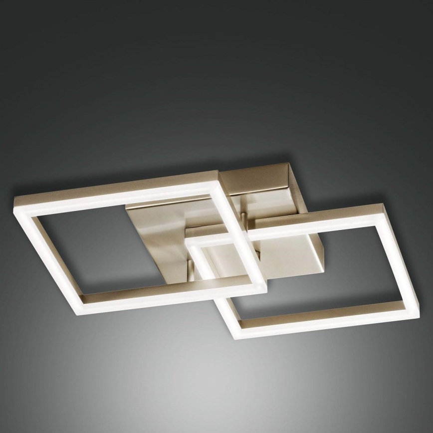 Fabas Luce 3394-22-225 - Dimmbare LED-Deckenleuchte BARD LED/39W/230V 3000K golden