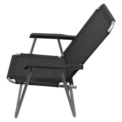 Faltbarer Campingstuhl in Grau