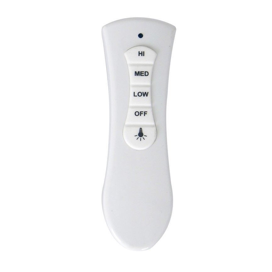 FANAWAY 212982 - Deckenventilator EVORA 2xE27/20W/230V glänzendes Chrom + Fernbedienung