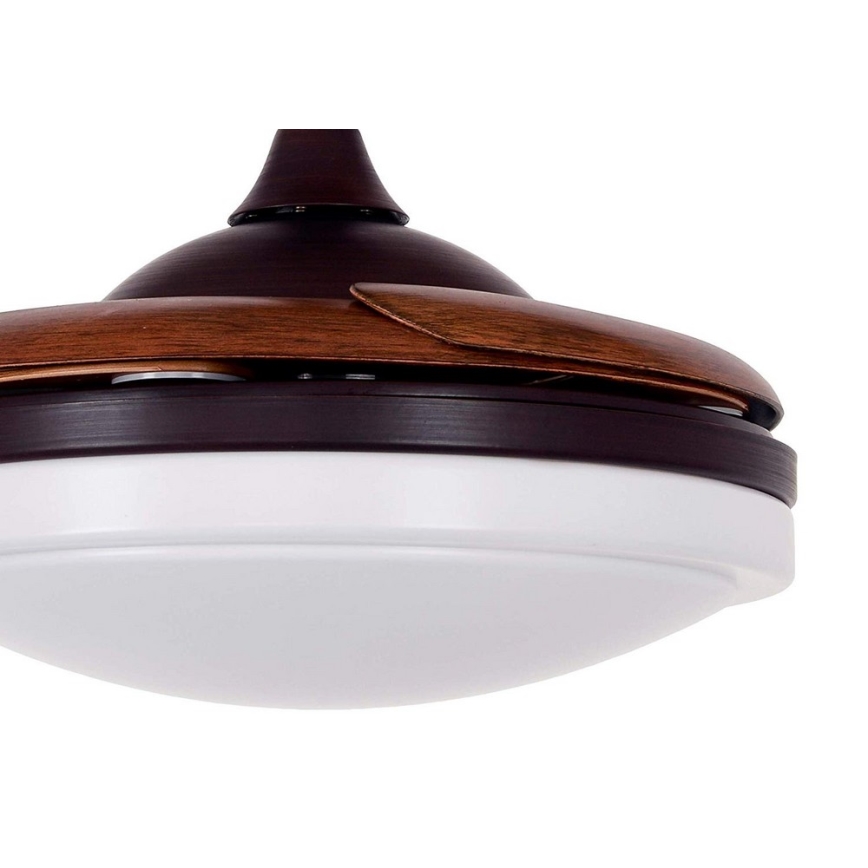 Lucci Air 512120 - Deckenventilator FANAWAY EVORA 2xE27/15W/230V