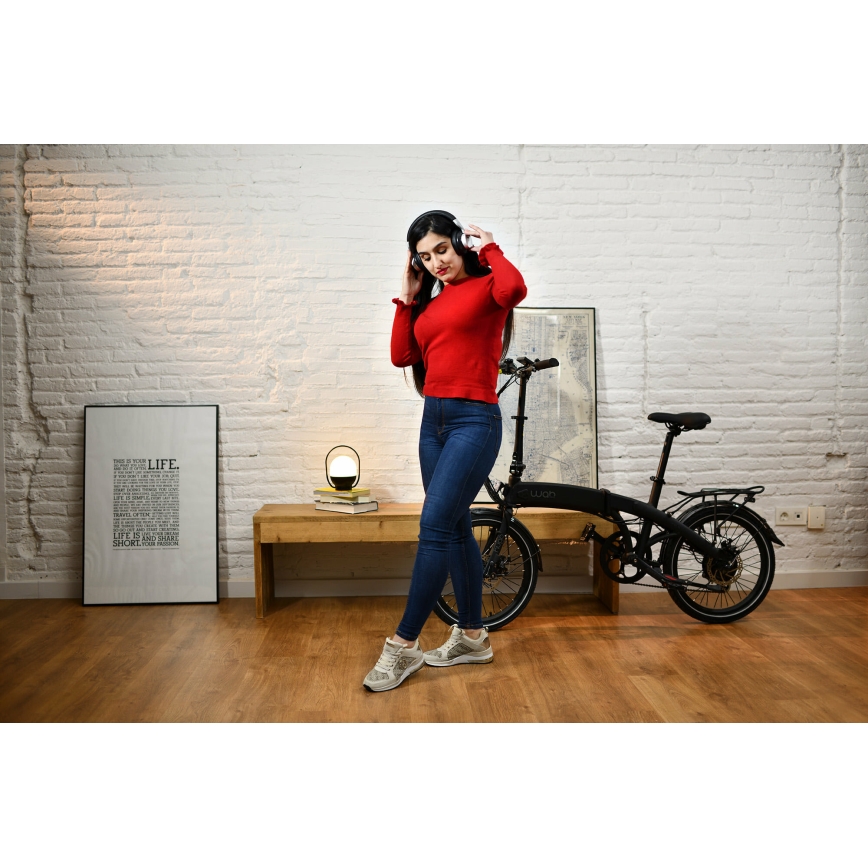 FARO 01016 - LED dimmbare Tischlampe TAKE AWAY LED/1,5W/3,7V 2700K 2600 mAh schwarz