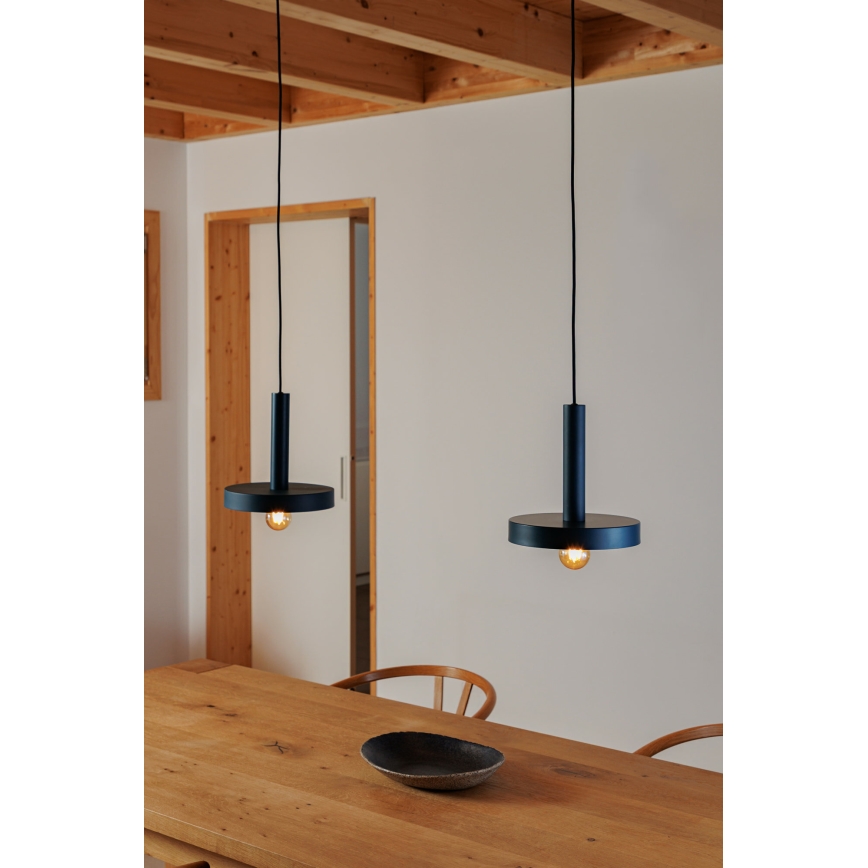 FARO 20169 - Hängeleuchte an Schnur WHIZ 1xE27/15W/230V blau