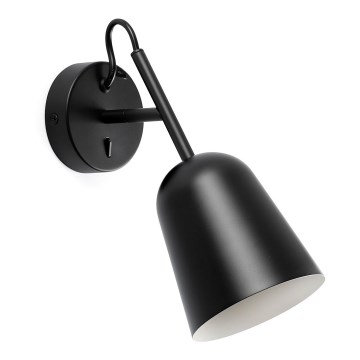 FARO 28257 - Wandleuchte STUDIO 1xE14/8W/230V schwarz
