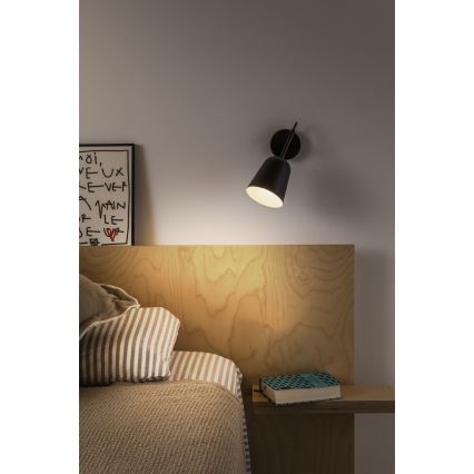 FARO 28257 - Wandleuchte STUDIO 1xE14/8W/230V schwarz