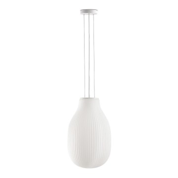 FARO 28300 - Hängeleuchte an Schnur ISABELLE 1xE27/15W/230V d 31 cm weiß