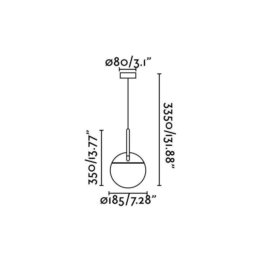 FARO 28375 - Hängeleuchte MINE 1xE27/40W/230V