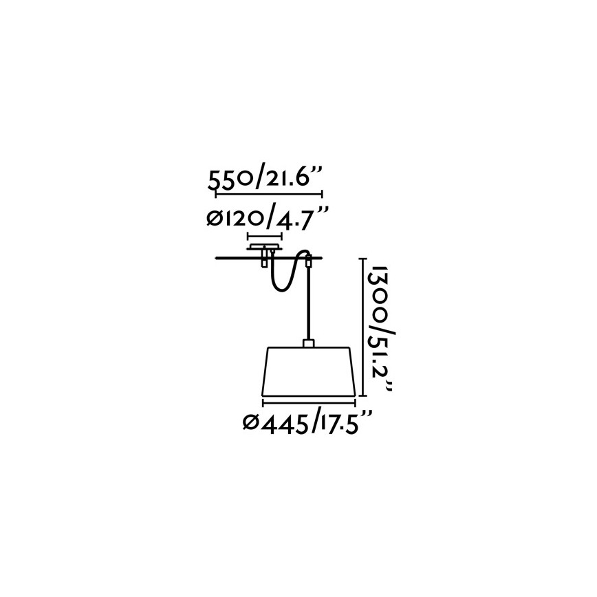FARO 28394 - Kronleuchter an Schnur FUSTA 1xE27/20W/230V weiß