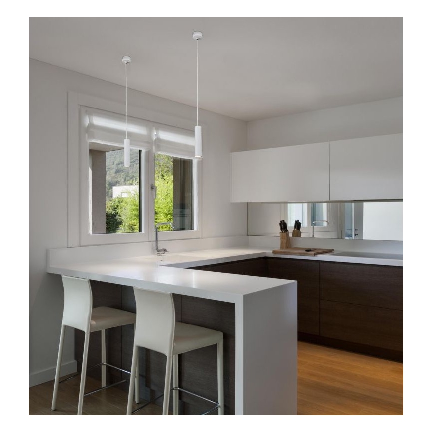 FARO 29894 - LED-Kronleuchter an Schnur ORA LED/4W/230V weiß