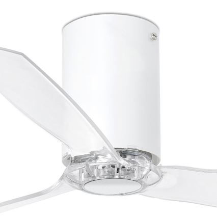 FARO 32039 - Deckenventilator MINI TUBE VENTIL klar d 128 cm + Fernbedienung