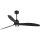 FARO 32100WT1N - LED dimmbarer Deckenventilator JUST FAN M LED/16W/230V Ø 128 cm schwarz Wi‑Fi Tuya + Fernbedienung