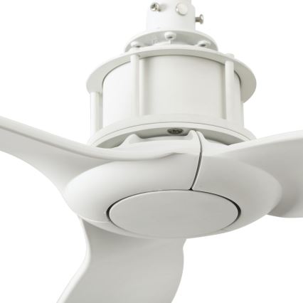 FARO 32101WP - Deckenventilator JUST FAN M weiß d 128 cm SMART + Fernbedienung