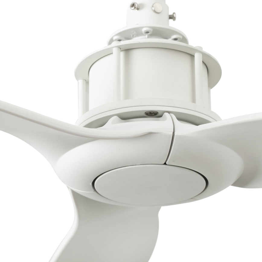 FARO 32101WP - Deckenventilator JUST FAN M weiß d 128 cm SMART + Fernbedienung