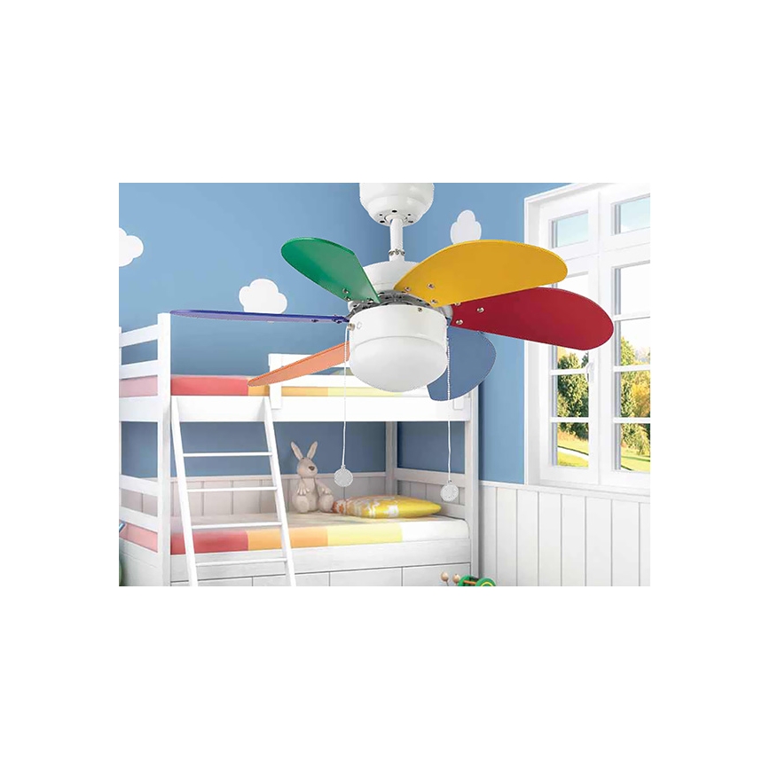 FARO 33179 - Deckenlüfter PALAO 1xE14/40W/230V