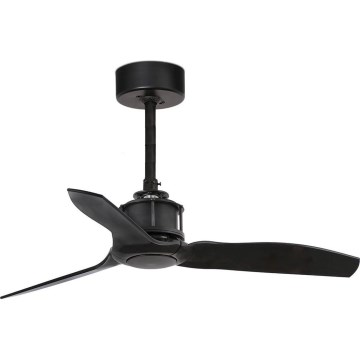 FARO 33424WT - Deckenventilator JUST FAN S Ø 81 cm schwarz Wi-Fi Tuya + Fernbedienung