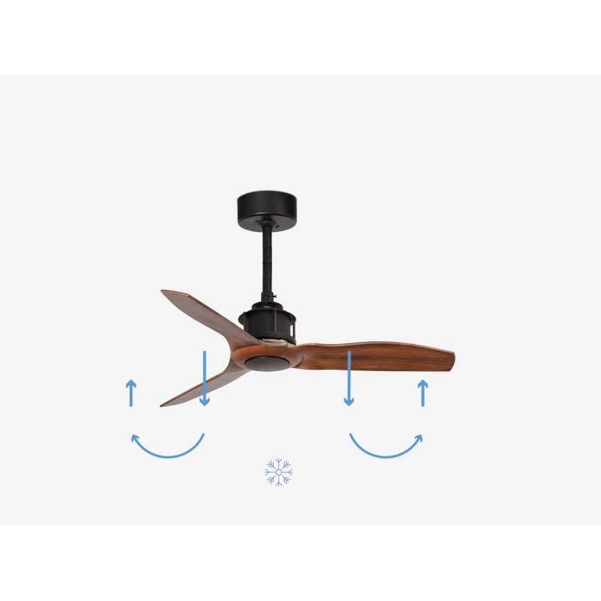 FARO 33425 - Deckenventilator JUST FAN d 81 cm + Fernbedienung