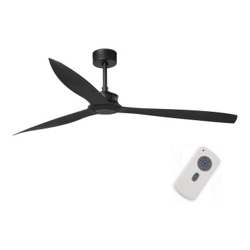 FARO 33432 - Deckenventilator JUST FAN XL d 178 cm schwarz + Fernbedienung