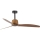 FARO 33435 - Deckenventilator WEAVER M Ø 128 cm, Braun/Schwarz, mit Fernbedienung