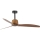 FARO 33435WT - Deckenventilator WEAVER M Ø 128 cm braun/schwarz Wi‑Fi Tuya + Fernbedienung