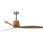 FARO 33436WT - Deckenventilator WEAVER M Ø 128 cm braun/messing Wi-Fi Tuya + Fernbedienung