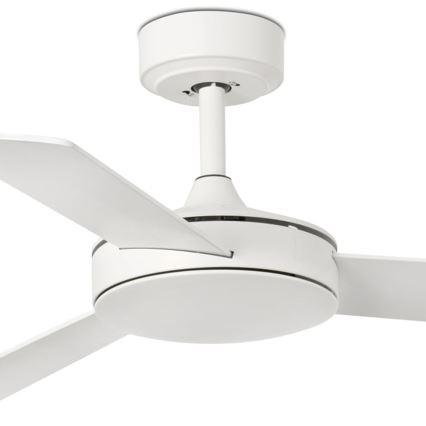 FARO 33603DCWT - Deckenventilator MINI MALLORCA S braun/weiß d 106 cm Wi-Fi Tuya + Fernbedienung