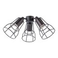 FARO 33714 - Leuchte für Ventilator YAKARTA 3xE27/60W/230V braun