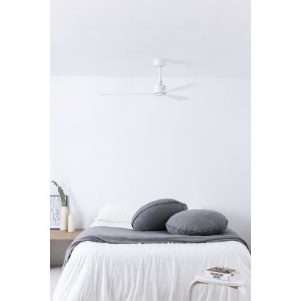 FARO 33760WT - Deckenventilator AMELIA L weiß d 132 cm Wi-Fi Tuya + Fernbedienung