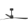 FARO 33761WT - Deckenventilator AMELIA L schwarz d 132 cm Wi-Fi Tuya + Fernbedienung