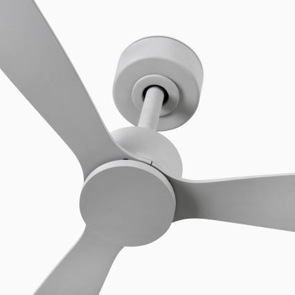 FARO 33762WT - Deckenventilator AMELIA L grau d 132 cm Wi-Fi Tuya + Fernbedienung