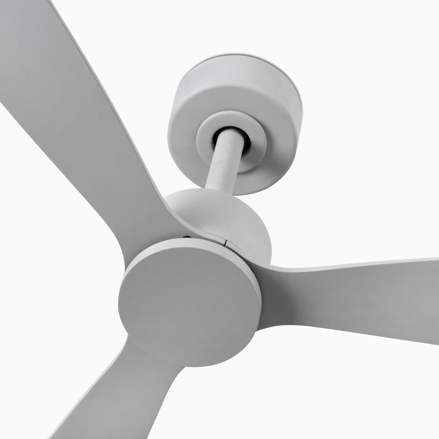FARO 33762WT - Deckenventilator AMELIA L grau d 132 cm Wi-Fi Tuya + Fernbedienung