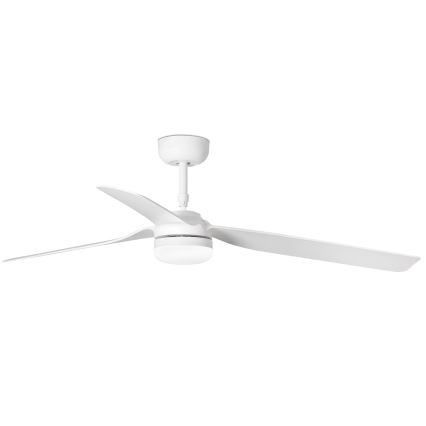 FARO 33814WP-20 - Dimmbarer LED-Deckenventilator PUNT M LED/24W/230V 3000K/4200K/6500K weiß d 130 cm SMART + Fernbedienung