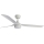 FARO 33814WT-20 - PUNT M LED-dimmbarer Deckenventilator, 18 W, 230 V, 2700/3000/4000 K, weiß, Ø 132 cm, Wi‑Fi (Tuya) + Fernbedienung