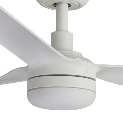 FARO 33814WT1S - LED-dimmbarer Deckenventilator PUNT M LED/18W/230V 2700/3000/4000K Ø 132 cm weiß Wi-Fi Tuya + Fernbedienung