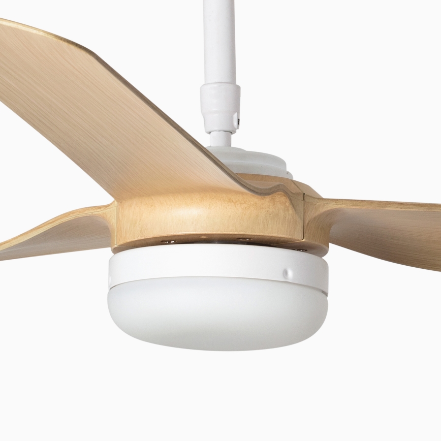 FARO 33816-20 - LED-Deckenventilator PUNT LED/18W/230V Wi-Fi beige/weiß + Fernbedienung