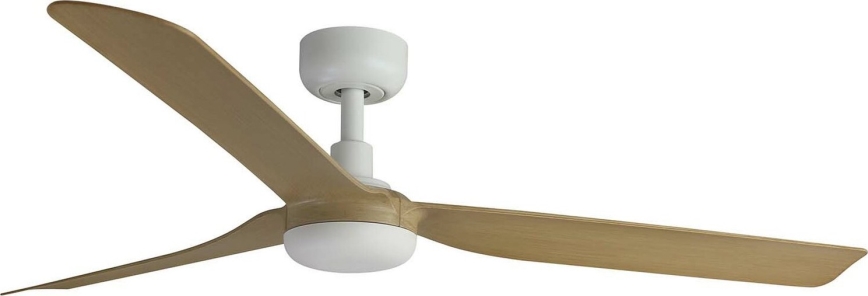 FARO 33816WT - Deckenventilator PUNT M braun/weiß d 132 cm Wi-Fi Tuya + Fernbedienung