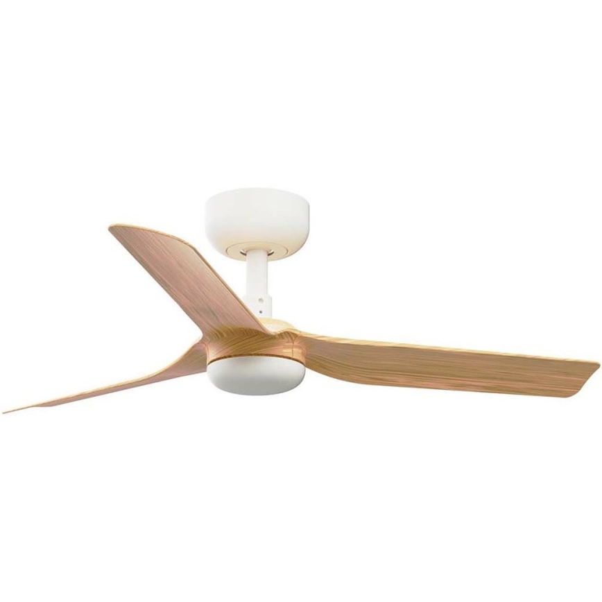 FARO 33821WT - Deckenventilator MINI PUNT S braun/weiß d 90 cm Wi-Fi Tuya + Fernbedienung