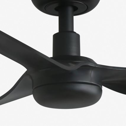 FARO 33822 - Deckenventilator MINI PUNT S schwarz d 90 cm + Fernbedienung