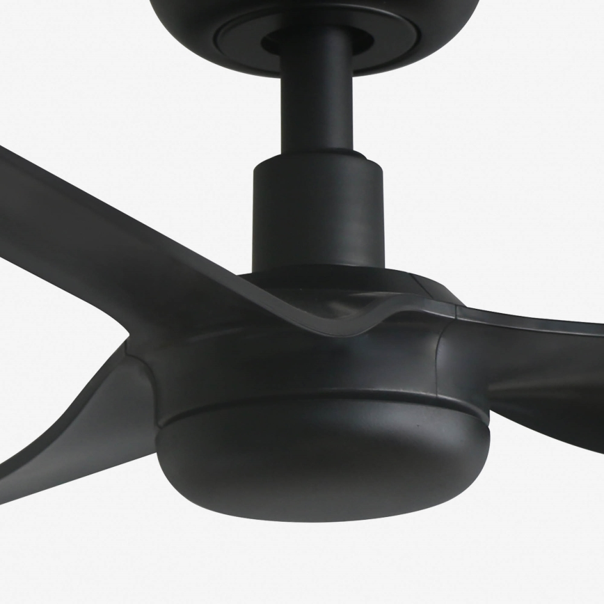 FARO 33822 - Deckenventilator MINI PUNT S schwarz d 90 cm + Fernbedienung