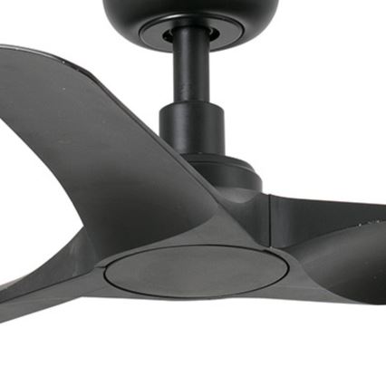 FARO 33825WT - Deckenventilator HEY S schwarz d 90 cm Wi-Fi Tuya + Fernbedienung
