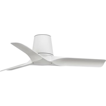 FARO 33826 - Deckenventilator HEY TUB S weiß d 90 cm + Fernbedienung