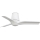 FARO 33826WT-1TW - Dimmbarer LED-Deckenventilator HEY TUB S mit LED/10W/230V, 2700/3000/4000K, weiß, Ø 90 cm, Wi-Fi (Tuya) + Fernbedienung
