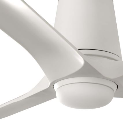 FARO 33826WT-1TW - Dimmbarer LED-Deckenventilator HEY TUB S mit LED/10W/230V, 2700/3000/4000K, weiß, Ø 90 cm, Wi-Fi (Tuya) + Fernbedienung
