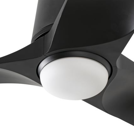 FARO 33827-1TW - LED-dimmbarer Deckenventilator HEY TUB S LED/10W/230V 2700/3000/4000K, schwarz, Ø 90 cm + Fernbedienung