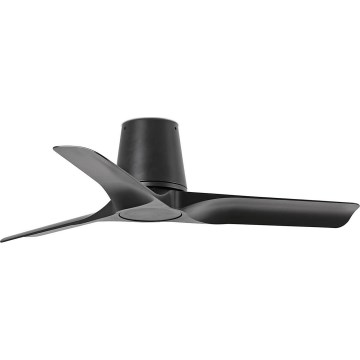 FARO 33827 - Deckenventilator HEY TUB S schwarz d 90 cm + Fernbedienung