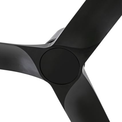 FARO 33827 - Deckenventilator HEY TUB S schwarz d 90 cm + Fernbedienung