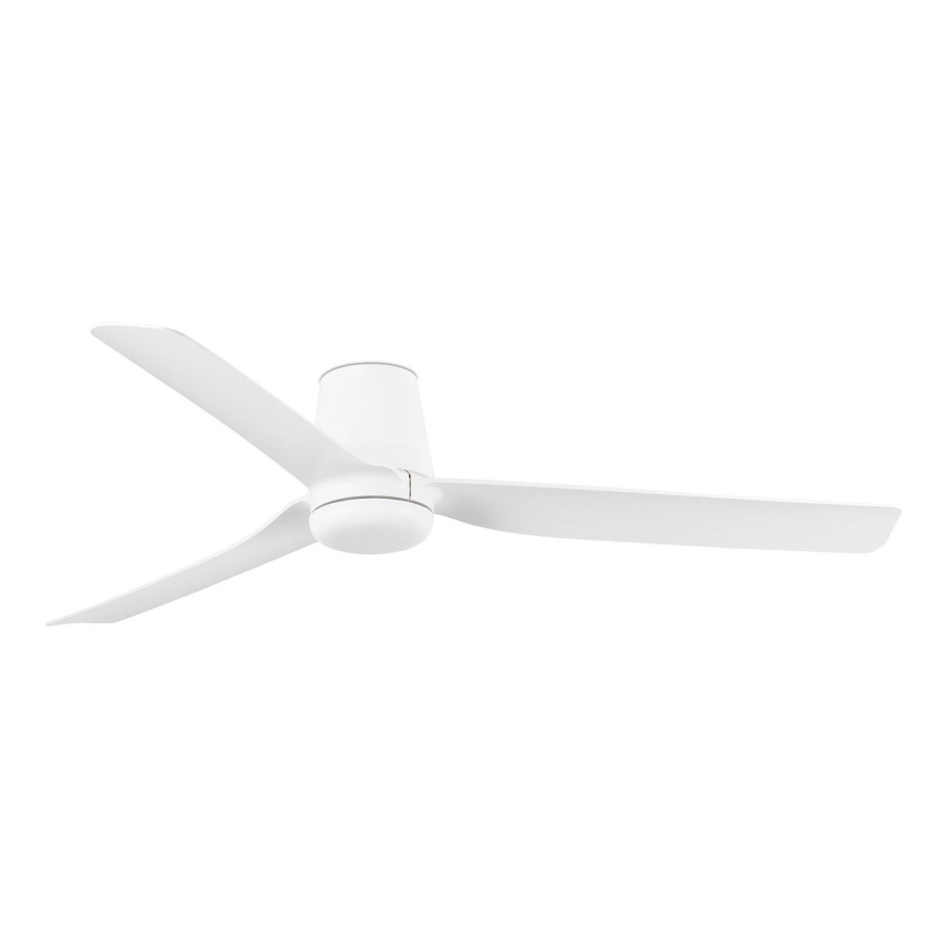 FARO 33828 - Deckenventilator PUNT TUB M weiß d 130 cm + Fernbedienung