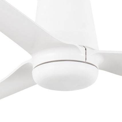 FARO 33828 - Deckenventilator PUNT TUB M weiß d 130 cm + Fernbedienung