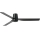 FARO 33830WT - Deckenventilator PUNT TUB M schwarz d 132 cm Wi-Fi Tuya + Fernbedienung