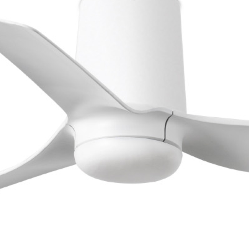 FARO 33832 - Deckenventilator MINI PUNT TUB S weiß d 90 cm + Fernbedienung